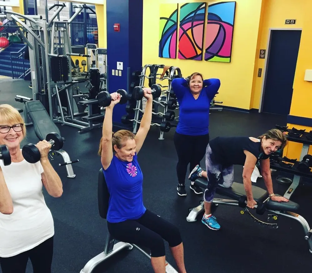 Women on Weights class